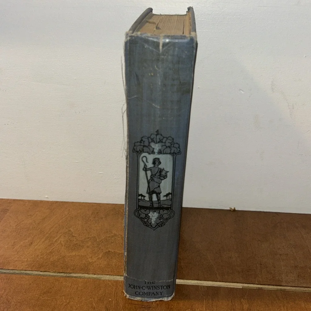 Hurlbut's Story of the Bible 1932 New and Revised Edition Vintage Blue Hardcover